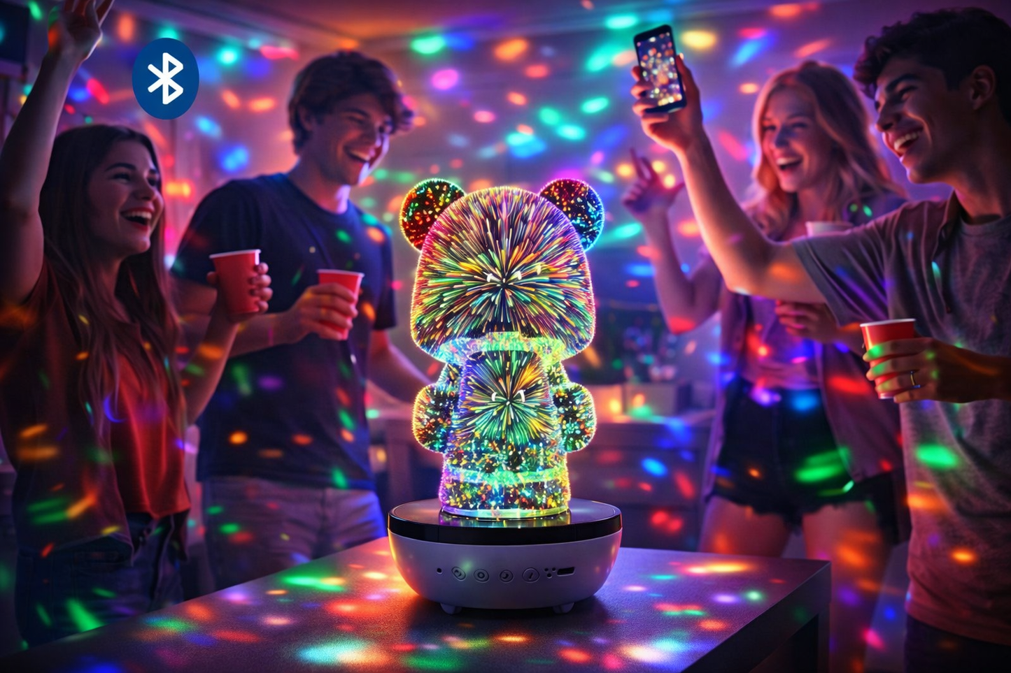 Snugix™Glow Teddy Bluetooth Speaker